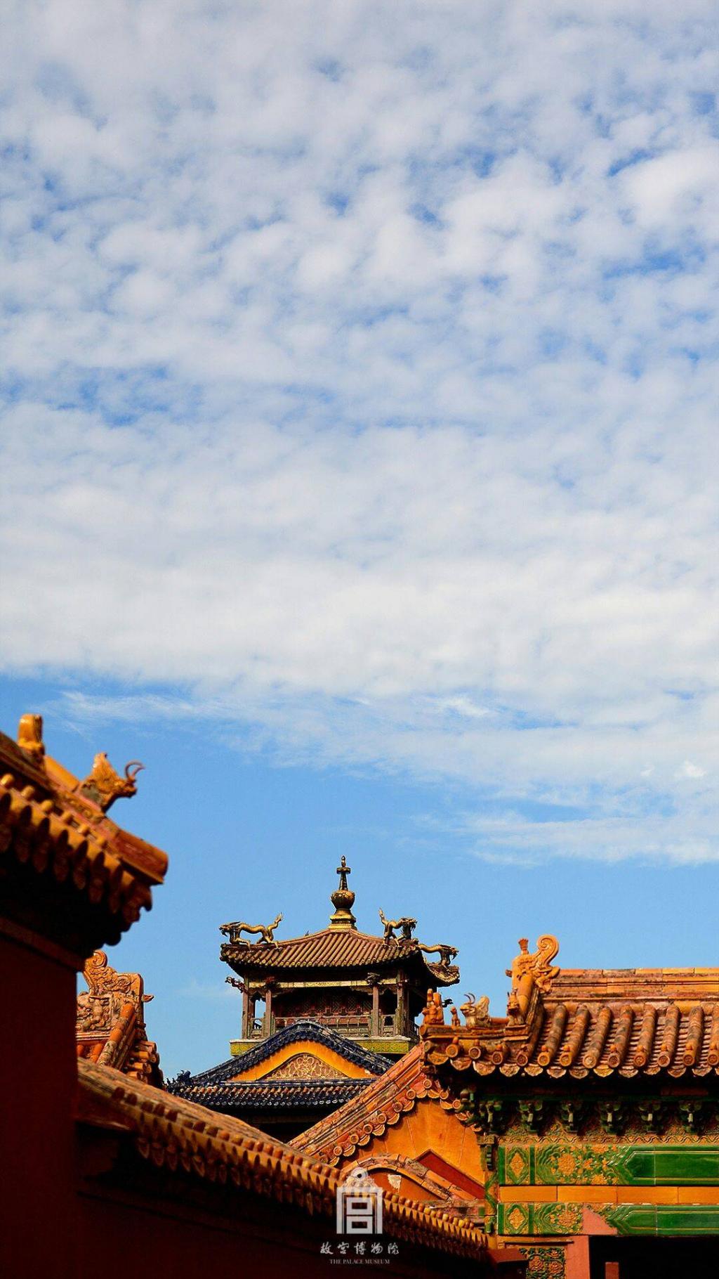 秋高故宫唯美风光