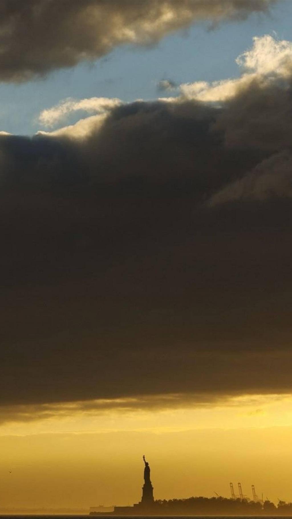 自由女神像风景