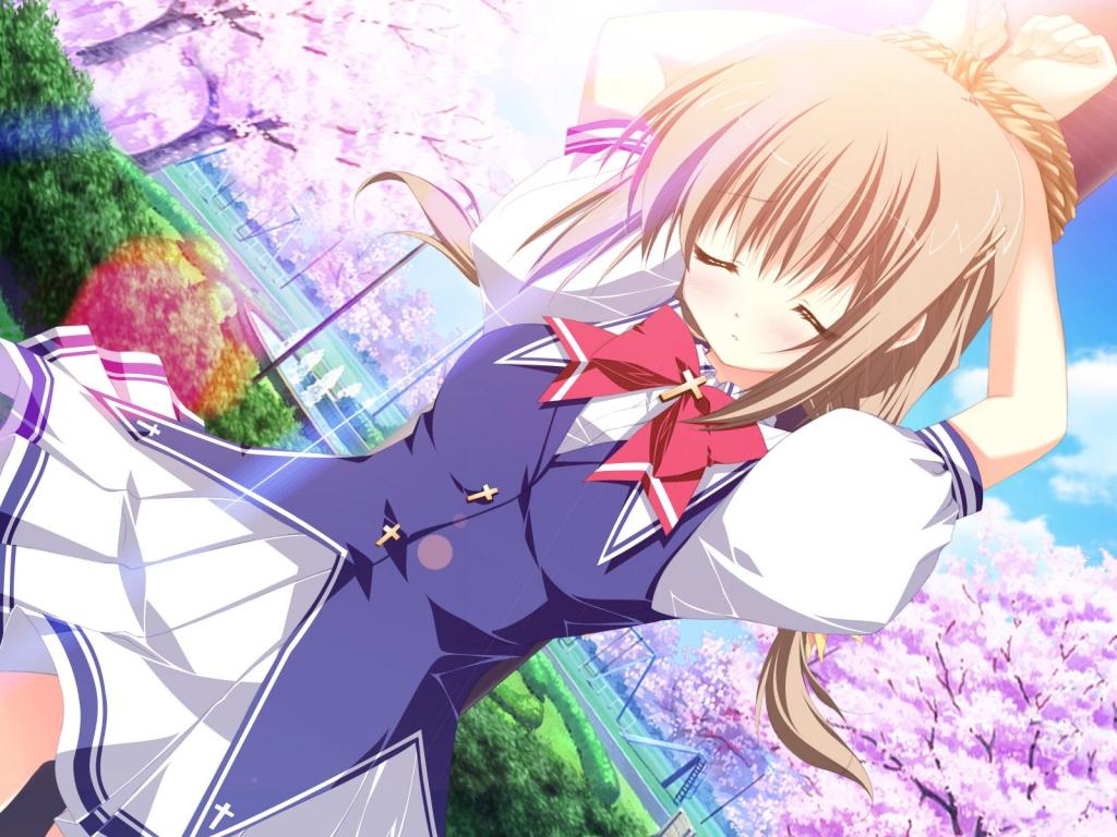 美少女插画图片