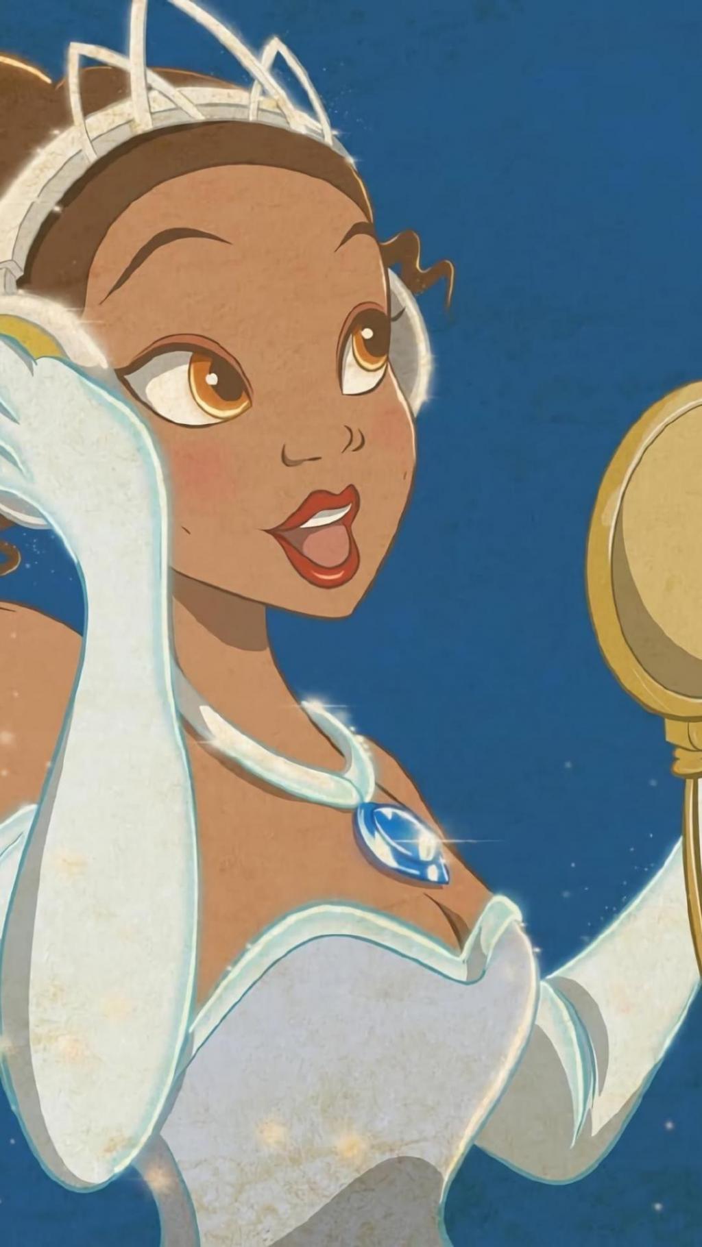 迪士尼公主唯美创意插画