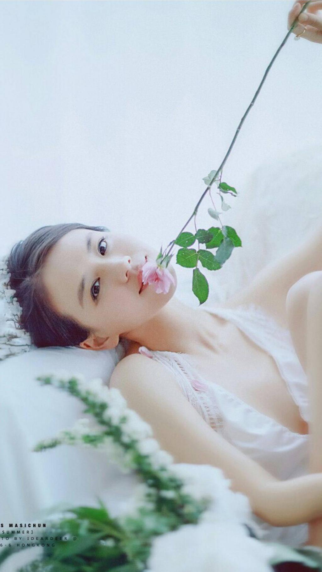 马思纯清新写真