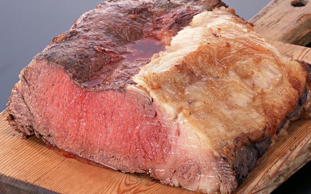 煎牛肉牛排美食图片