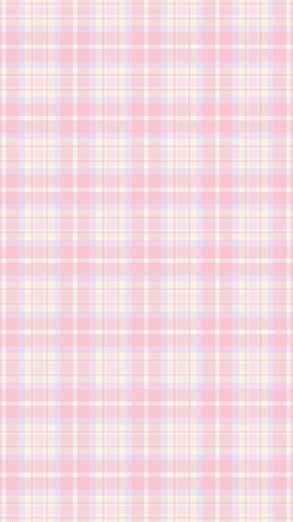 可爱少女系格子插画