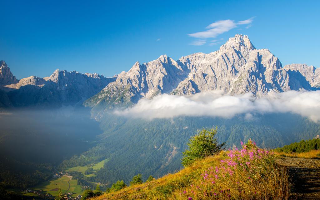 令人叹为观止的意大利山脉