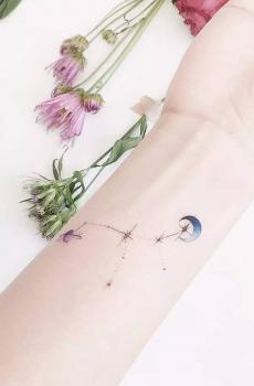 可爱清新纹身图片