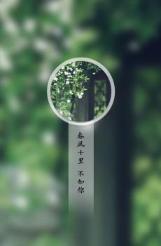 春风十里不如你唯美创意图-5