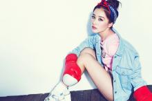 粉色阚清子美女