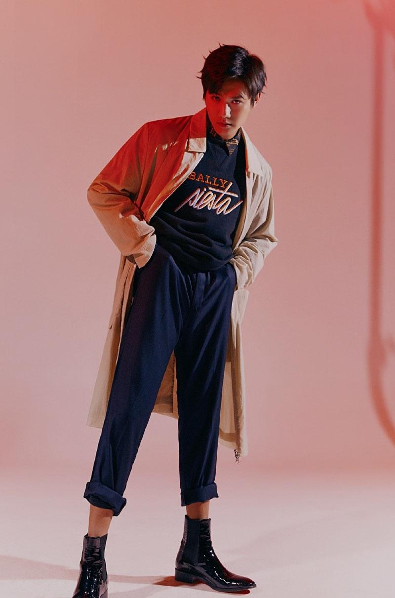 郑业成帅气有型时尚写真