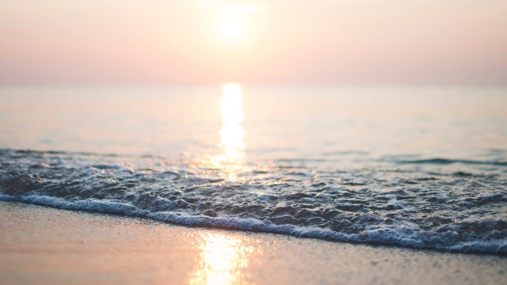 美到极致的鸟瞰海滩