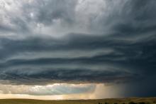 闪电风暴震撼场面