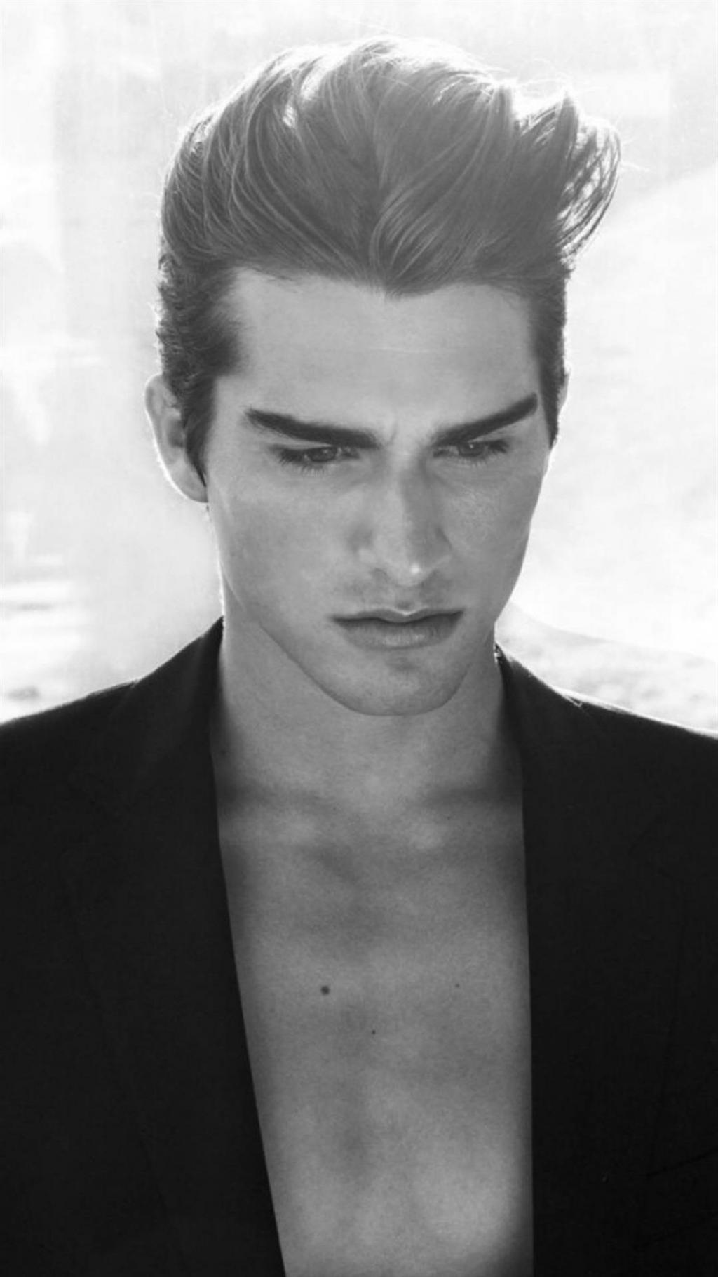 欧美黑白帅哥男神