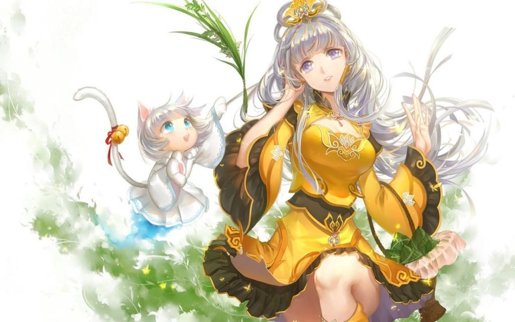 超级可爱的动漫美女