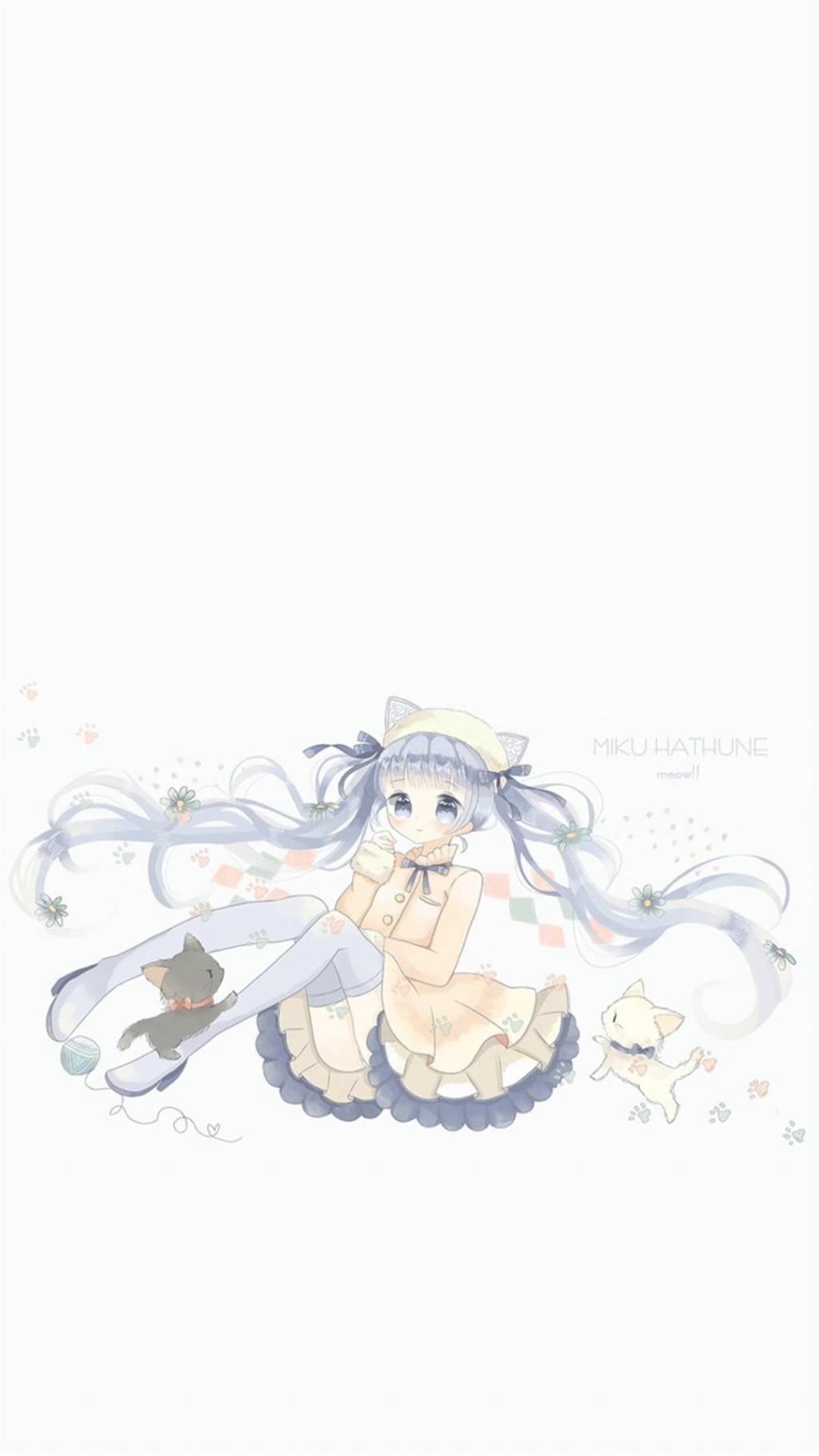 可爱卡通少女插画