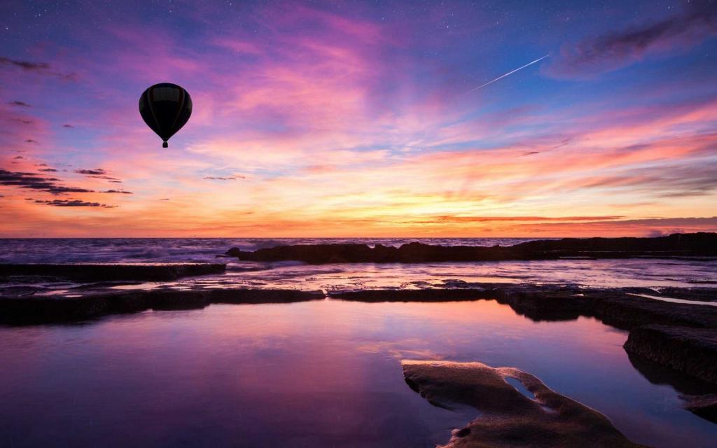 热气球超美风景