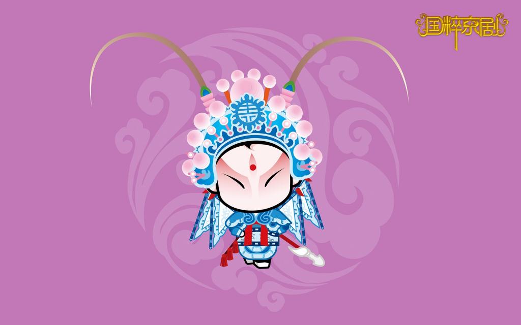 招财童子之国粹京剧