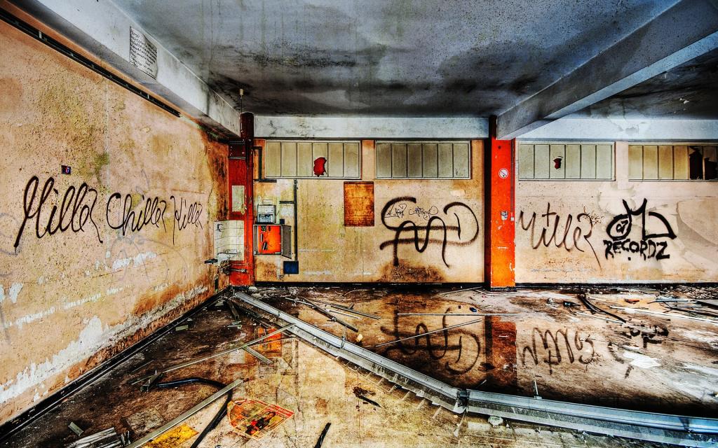 遗忘的城市破旧建筑(下)