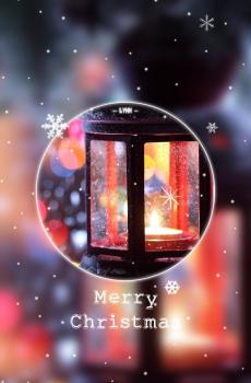 圣诞节唯美背景-8