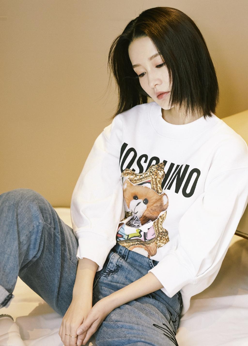 元气少女李沁短发清爽甜美可爱写真