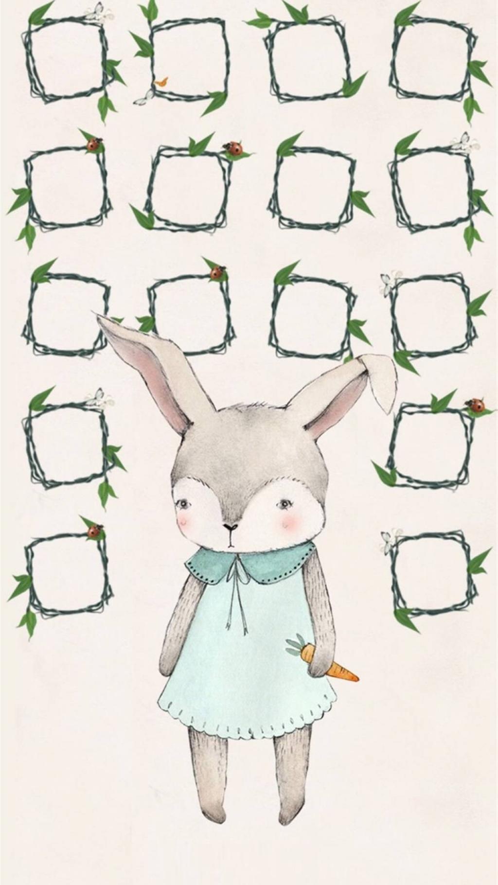 可爱小动物套图锁屏