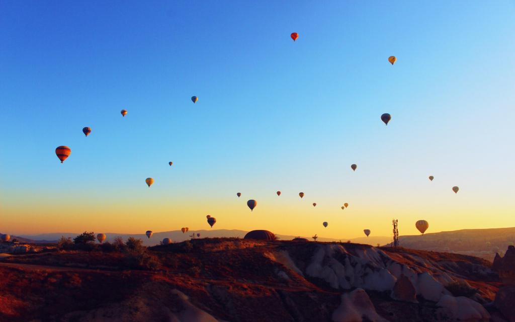 热气球超美风景