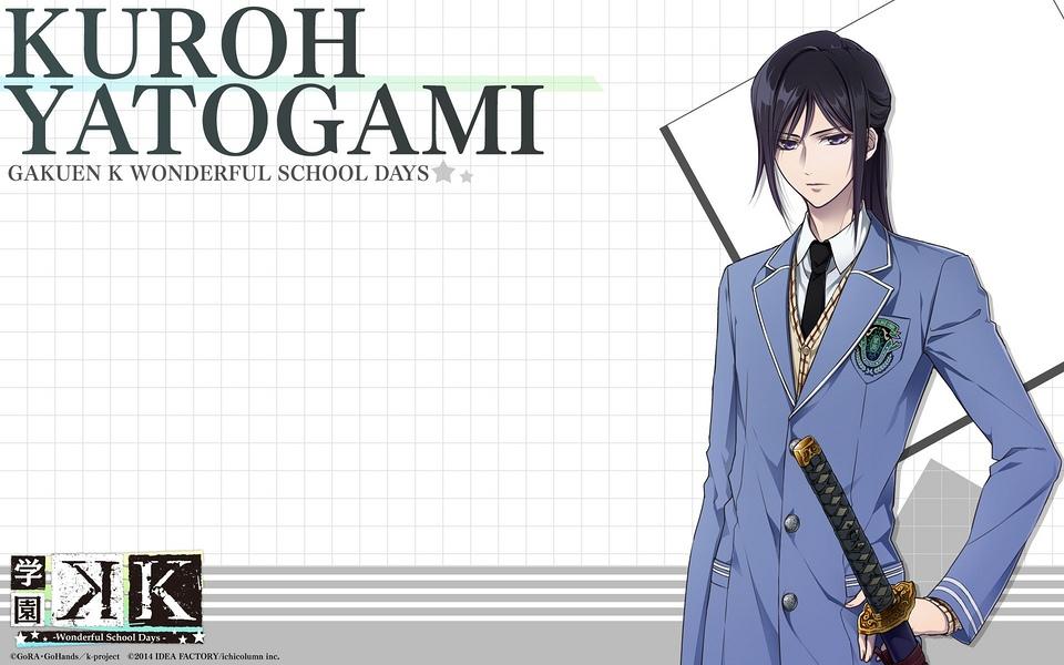 乙女游戏《学园K》人物