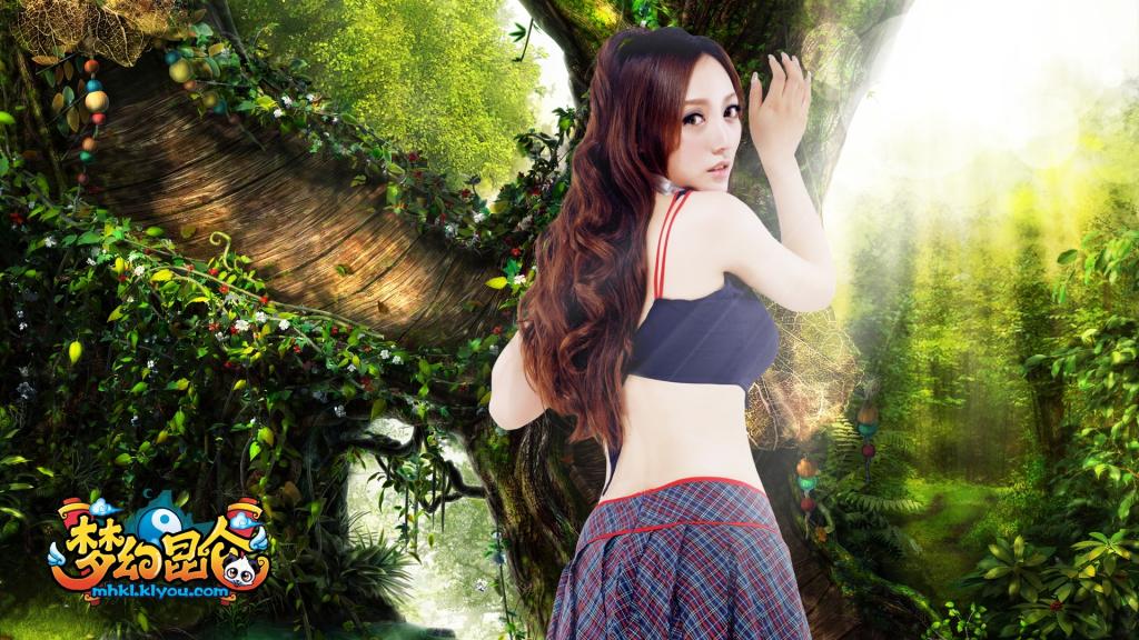 梦幻昆仑cos美女