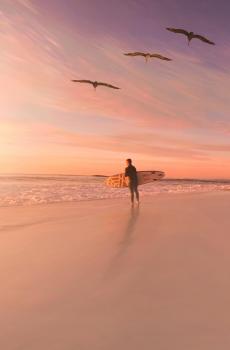 海边沙滩风景-2