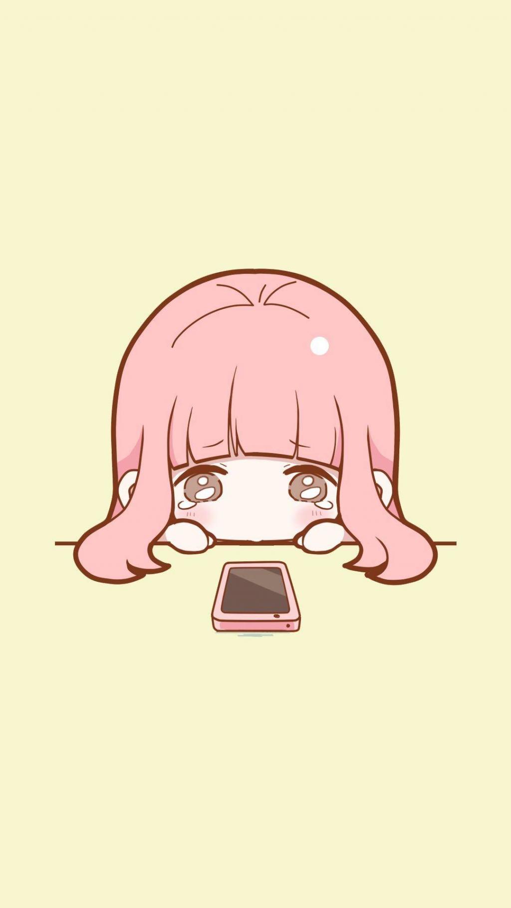 可爱卡通萌妹纸