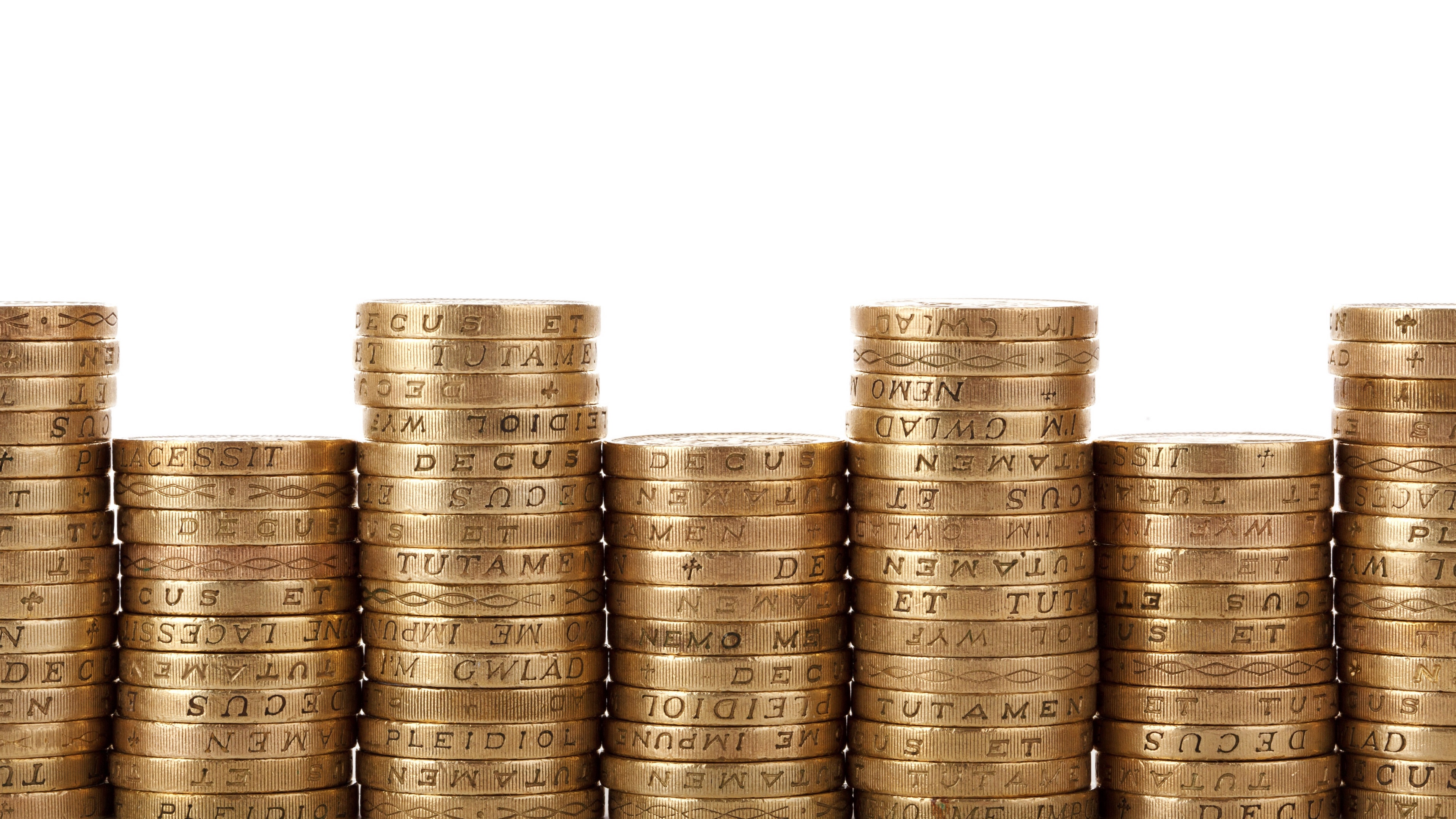 流通硬币,高清图片,电脑桌面-壁纸族