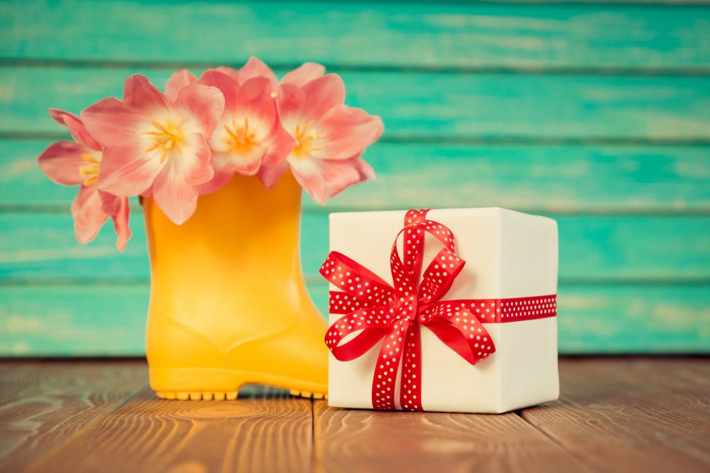 三八妇女节唯美红色花卉