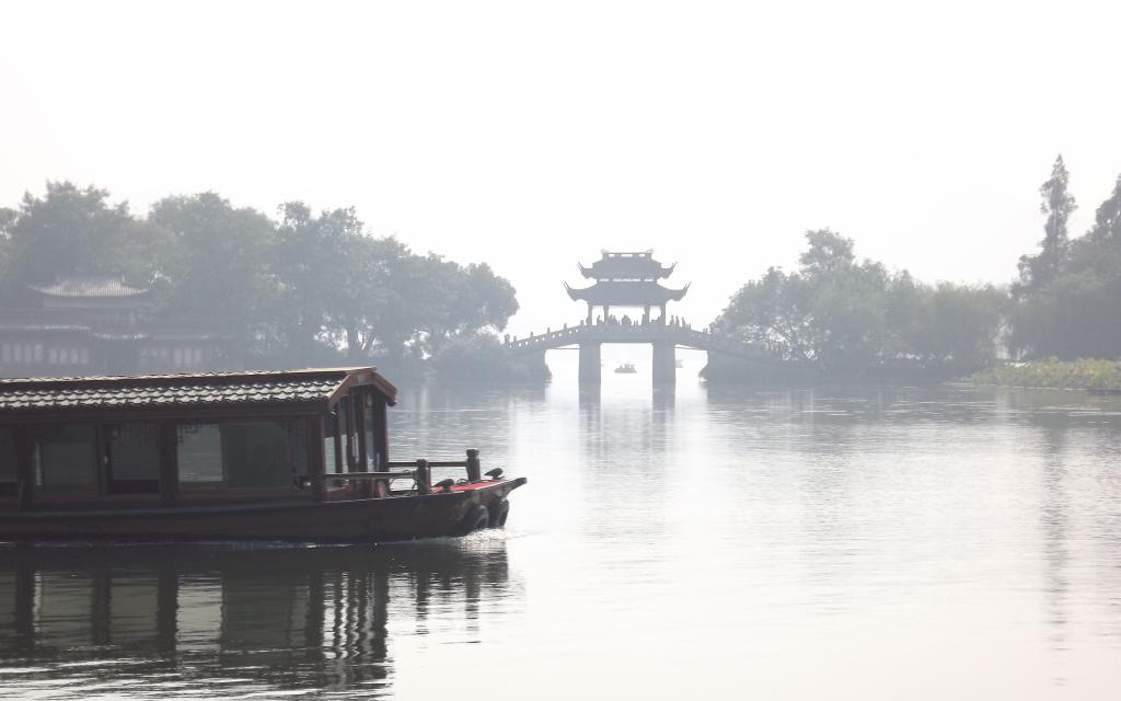 中国风的桥梁建筑