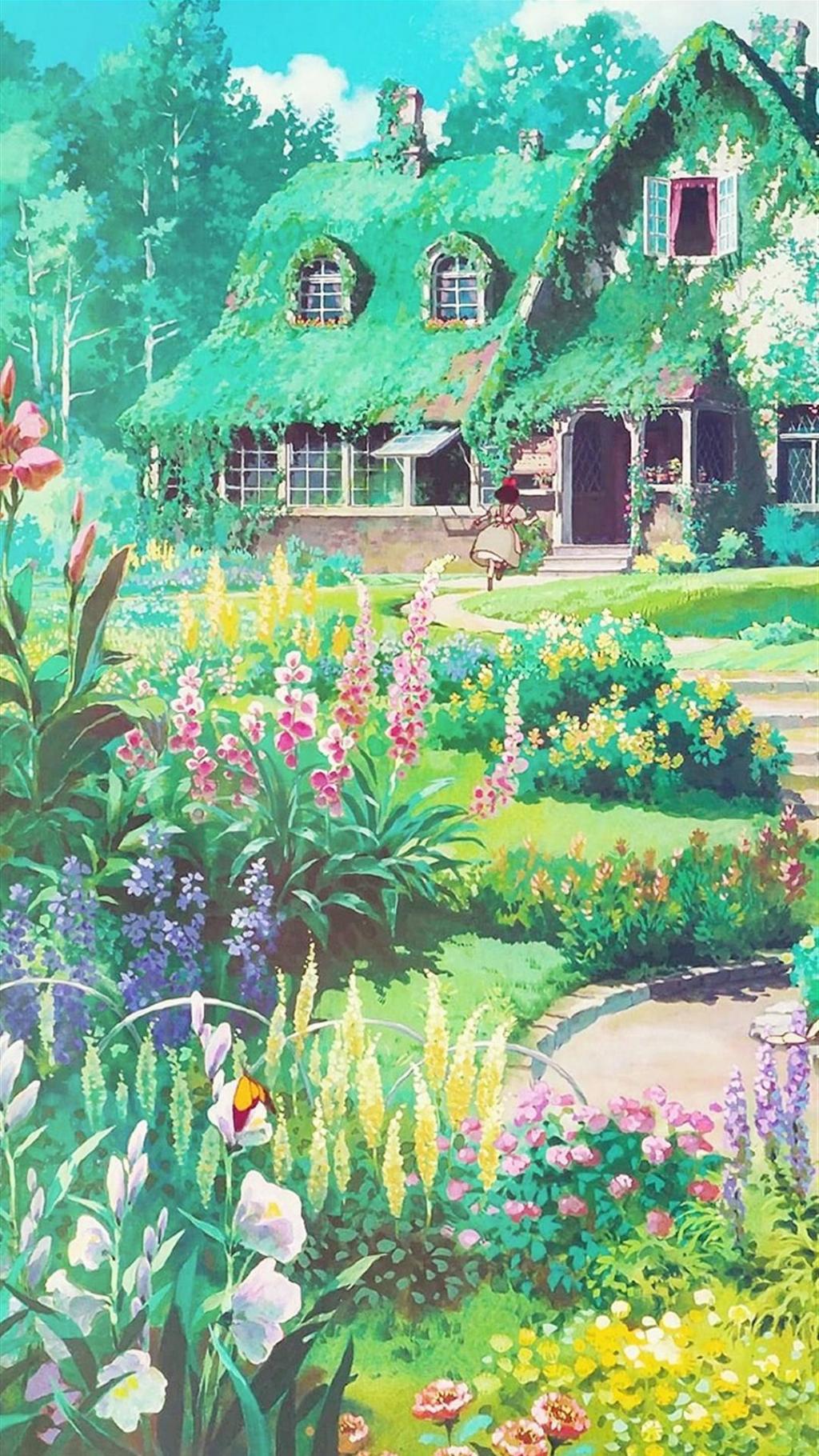 宫崎骏原画背景