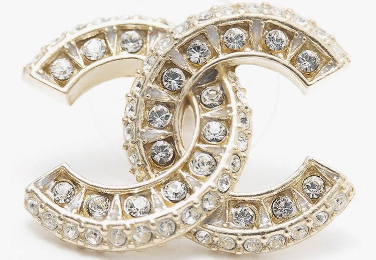 香奈儿经典双C女士耳环耳坠耳钉