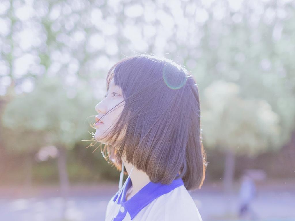小清新校服女生写真