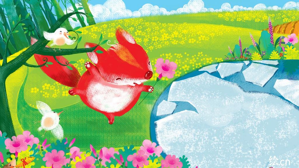 童趣手绘可爱卡通