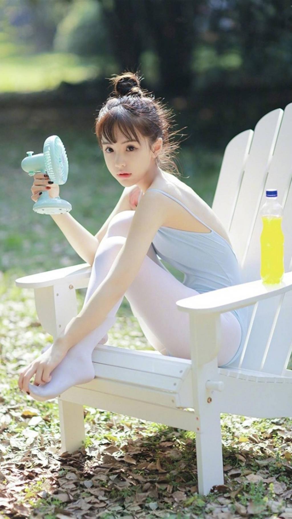 甜蜜清新夏日美女写真