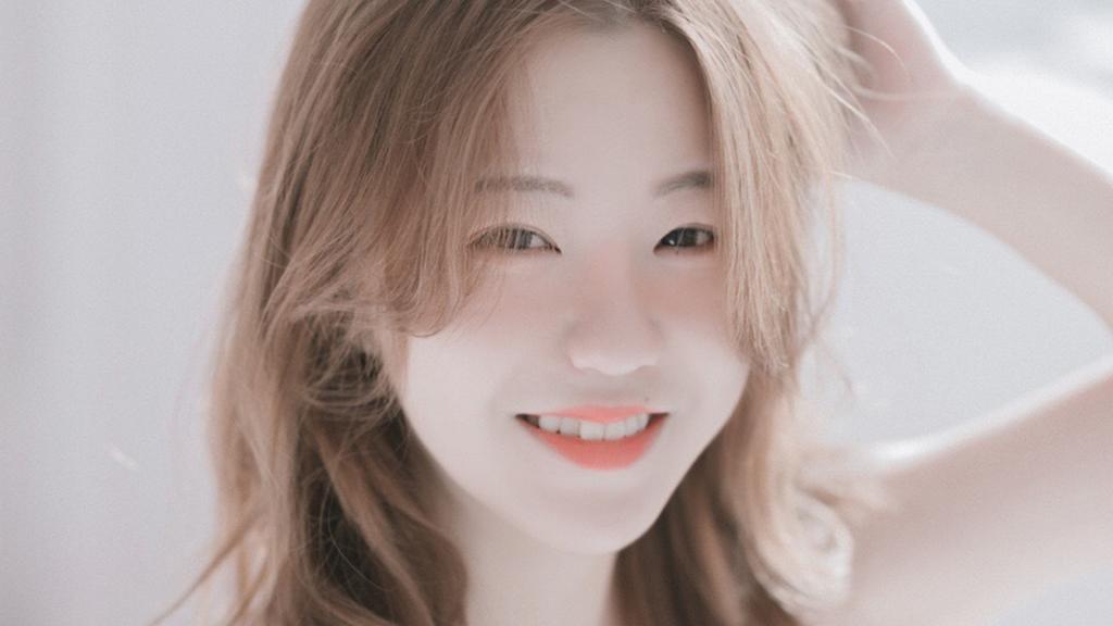 美好的清纯美女