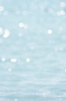 唯美蓝色碧波海岸风光-1