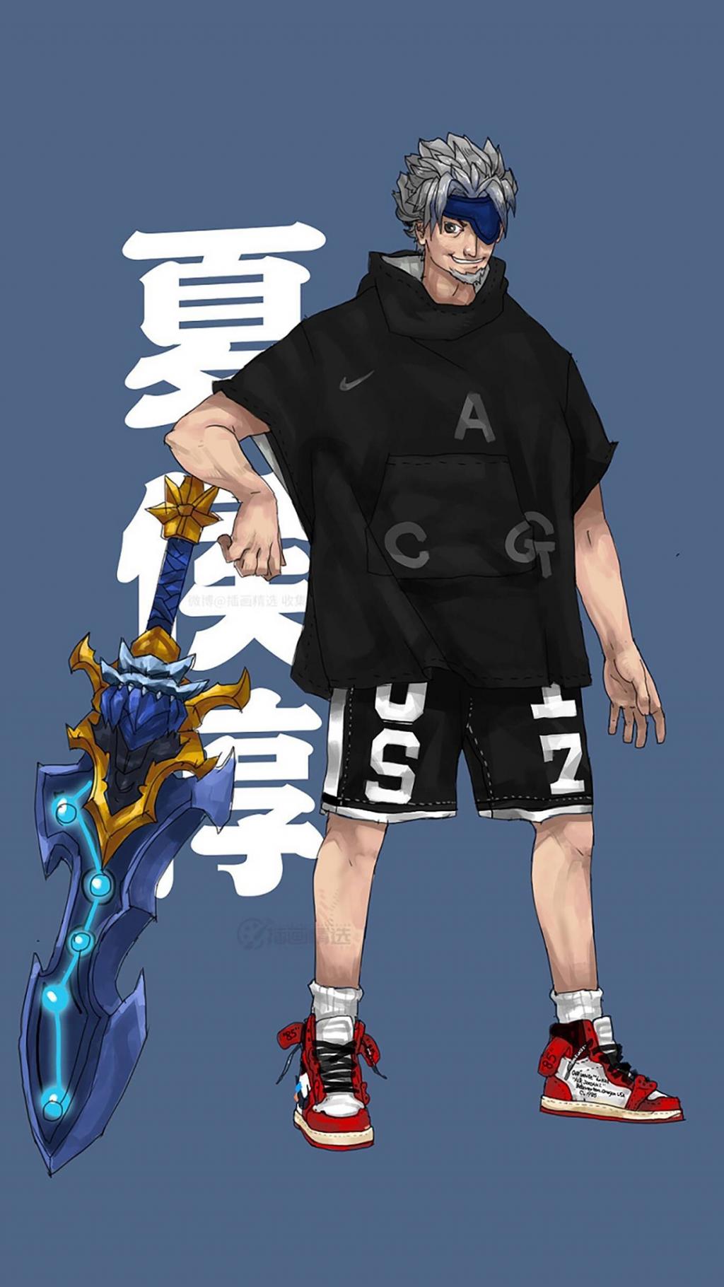 手绘王者荣耀人物