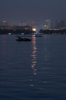 杭州西湖唯美黄昏-5