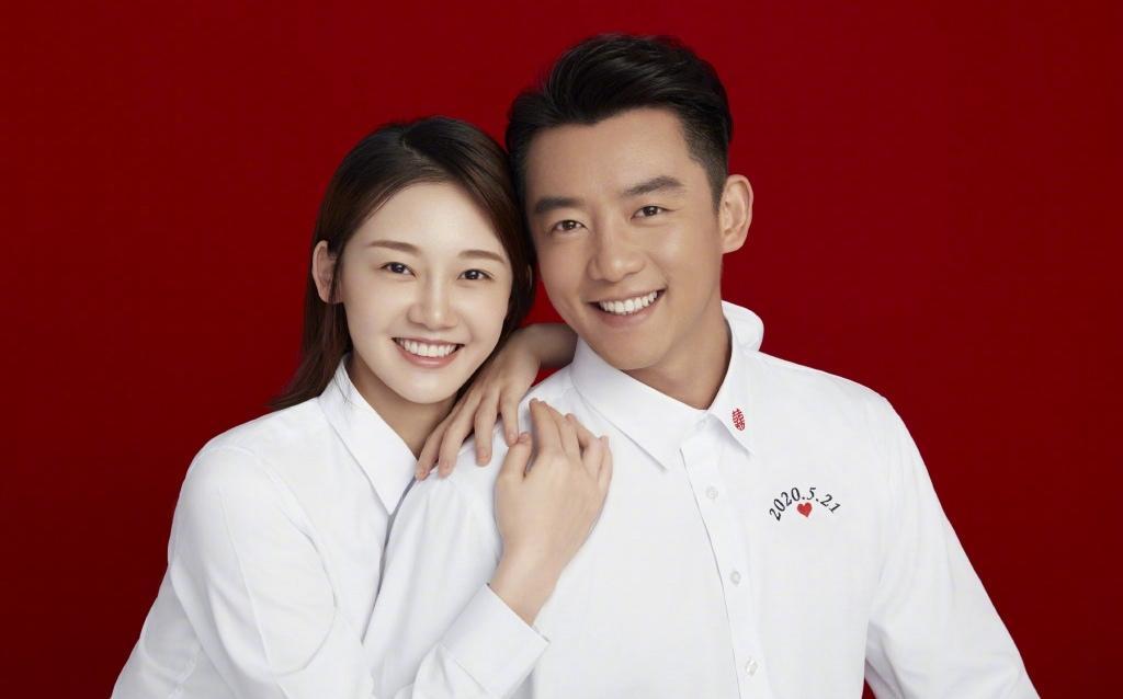 郑恺苗苗521幸福甜蜜结婚照