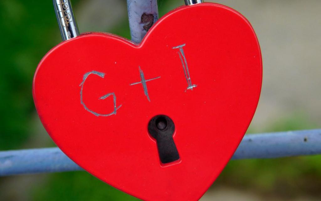 清新治愈系心形配饰