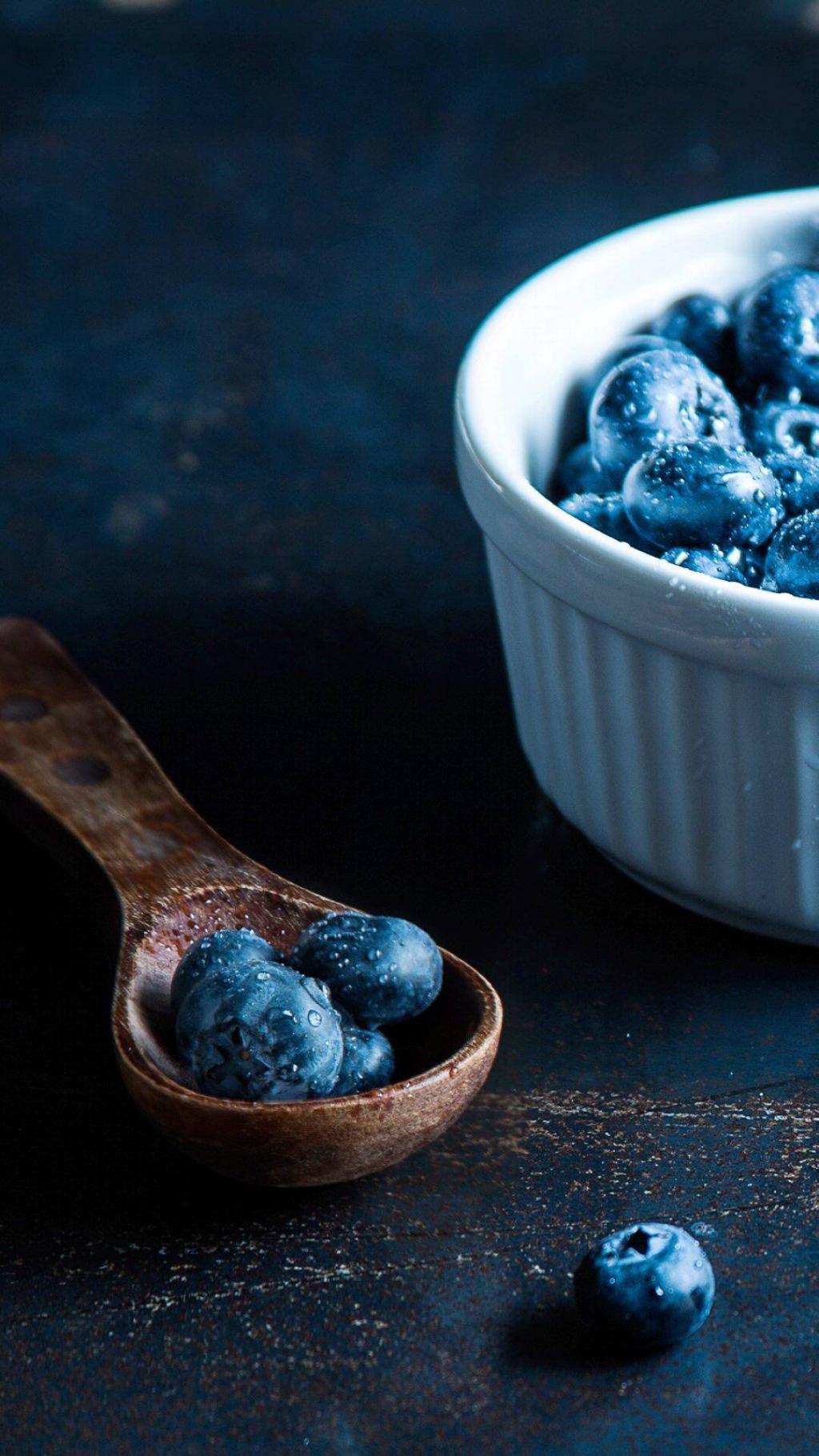 小清新可口水果蓝莓