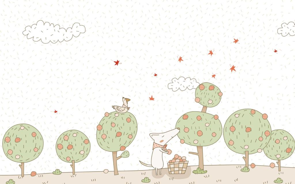 矢量卡通狗 ,高清图片,电脑桌面-壁纸族