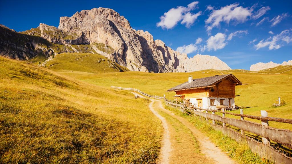 优美的高山风景