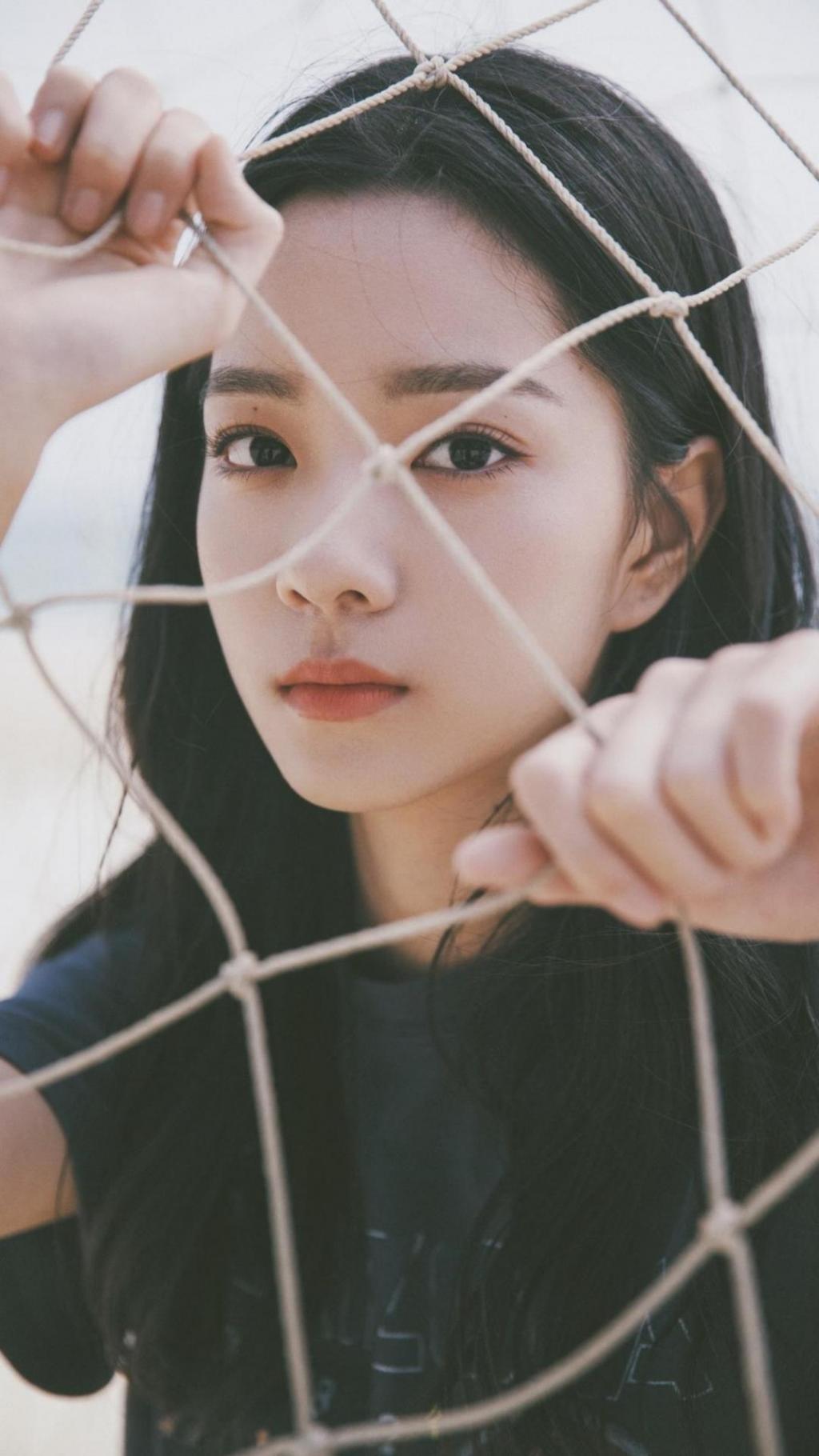 清新可爱少女庄达菲甜美天真俏皮写真