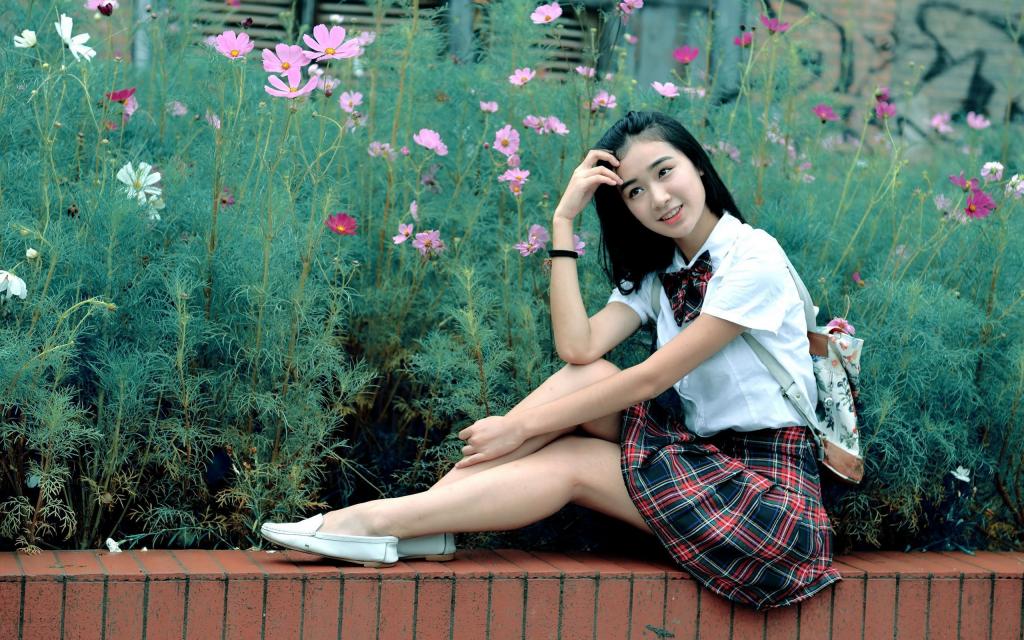 和制服少女一起迎接开学季啦