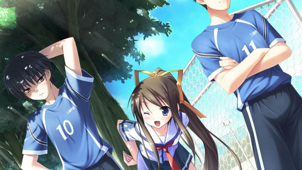 夏之雨美少女游戏动漫