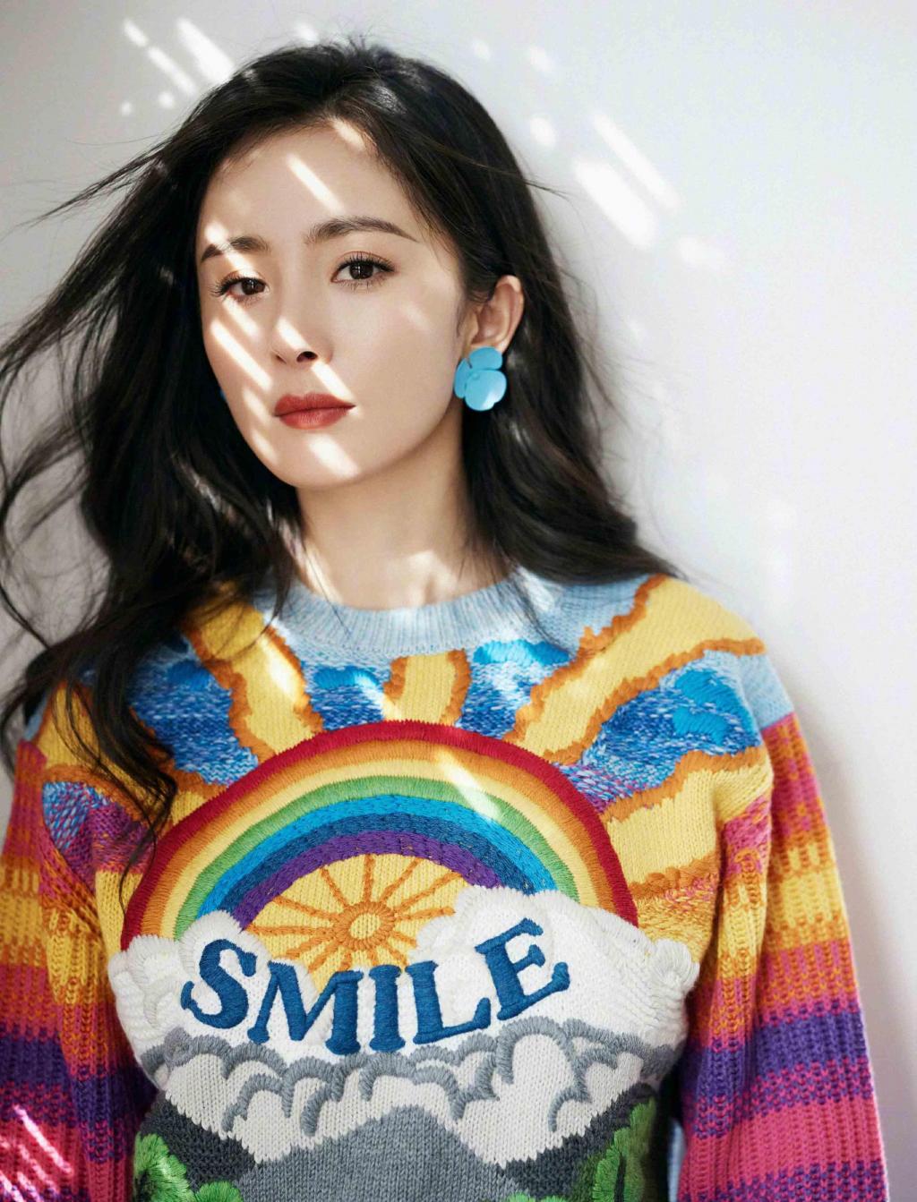 杨幂冬日唯美动人写真