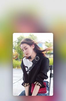 美女明星迪丽热巴时尚写真-1